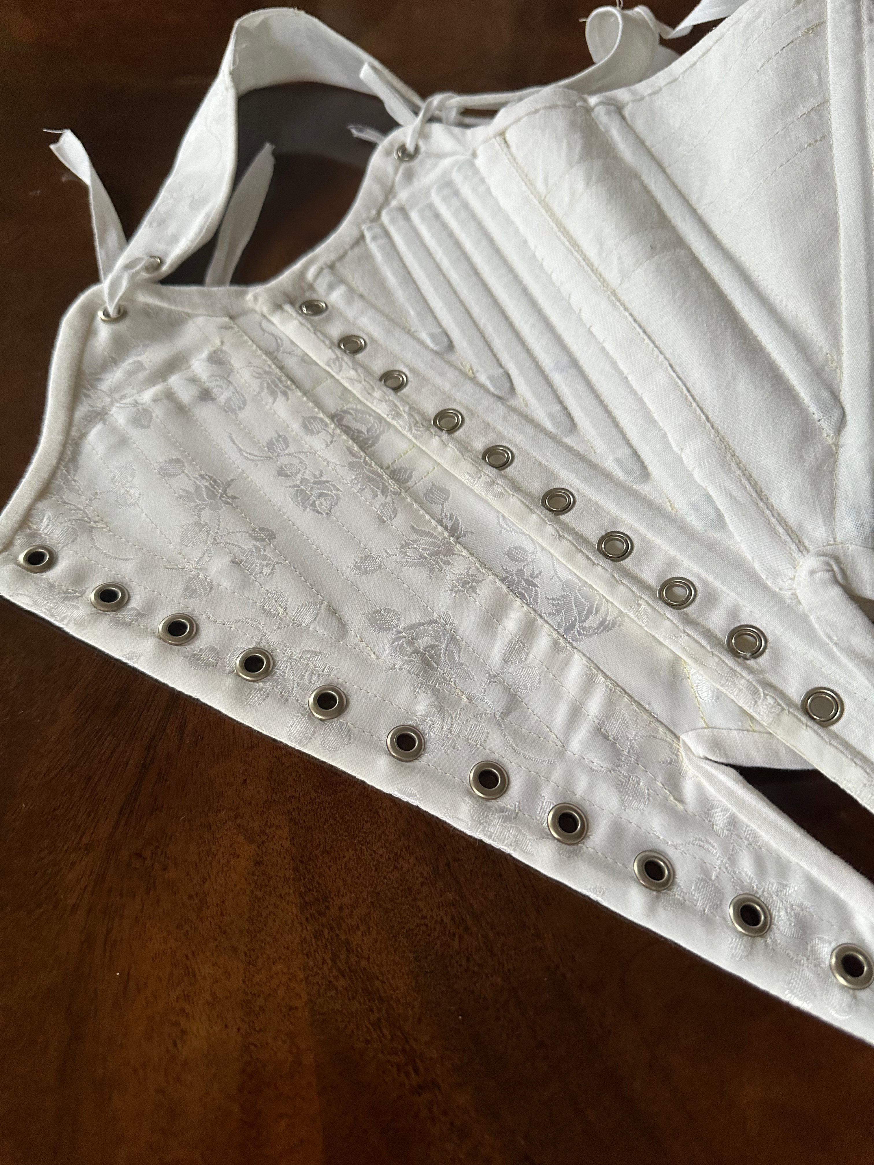 Light weight Stays Coutil and Linen