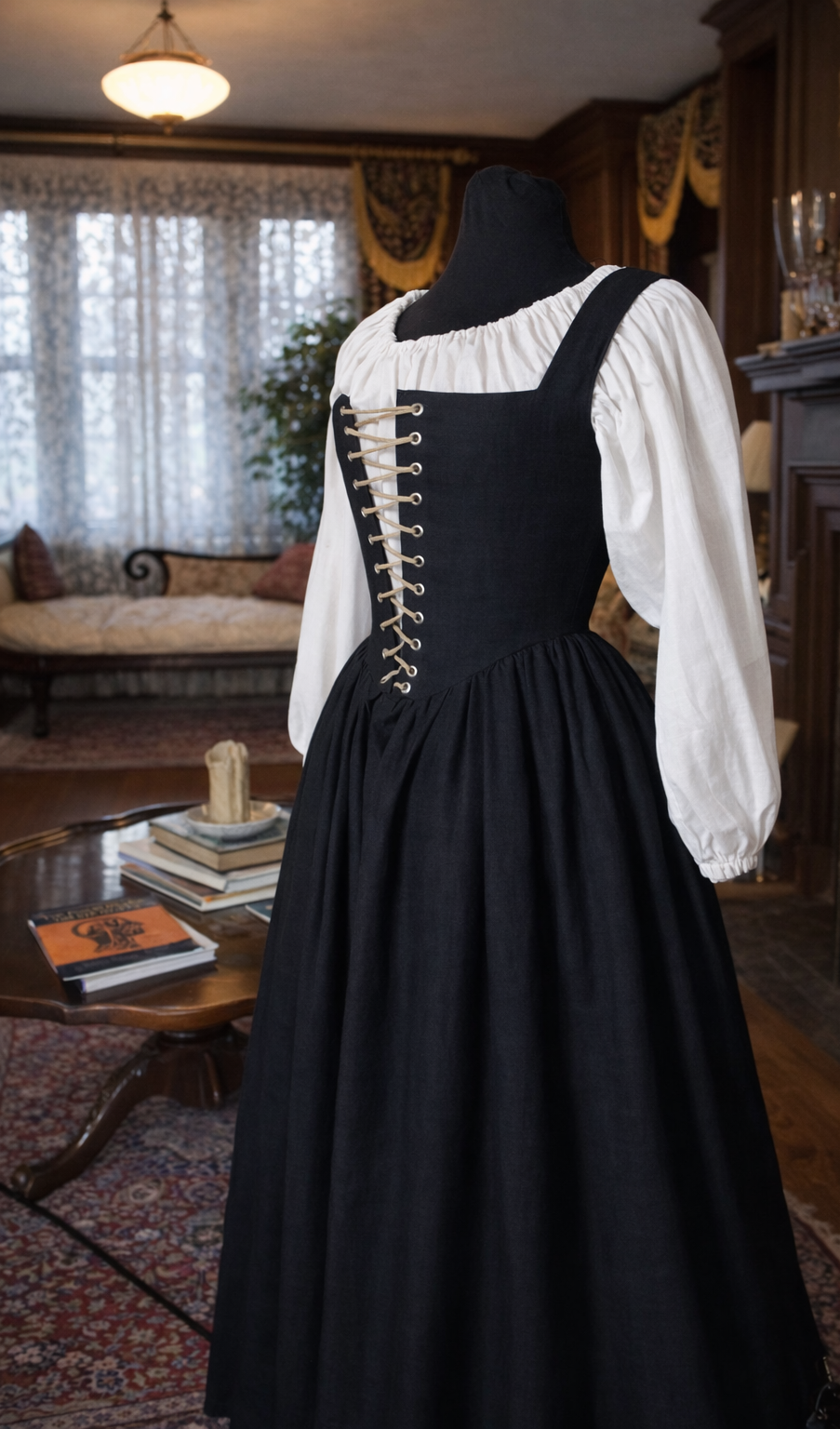 Linen Kirtle Gown